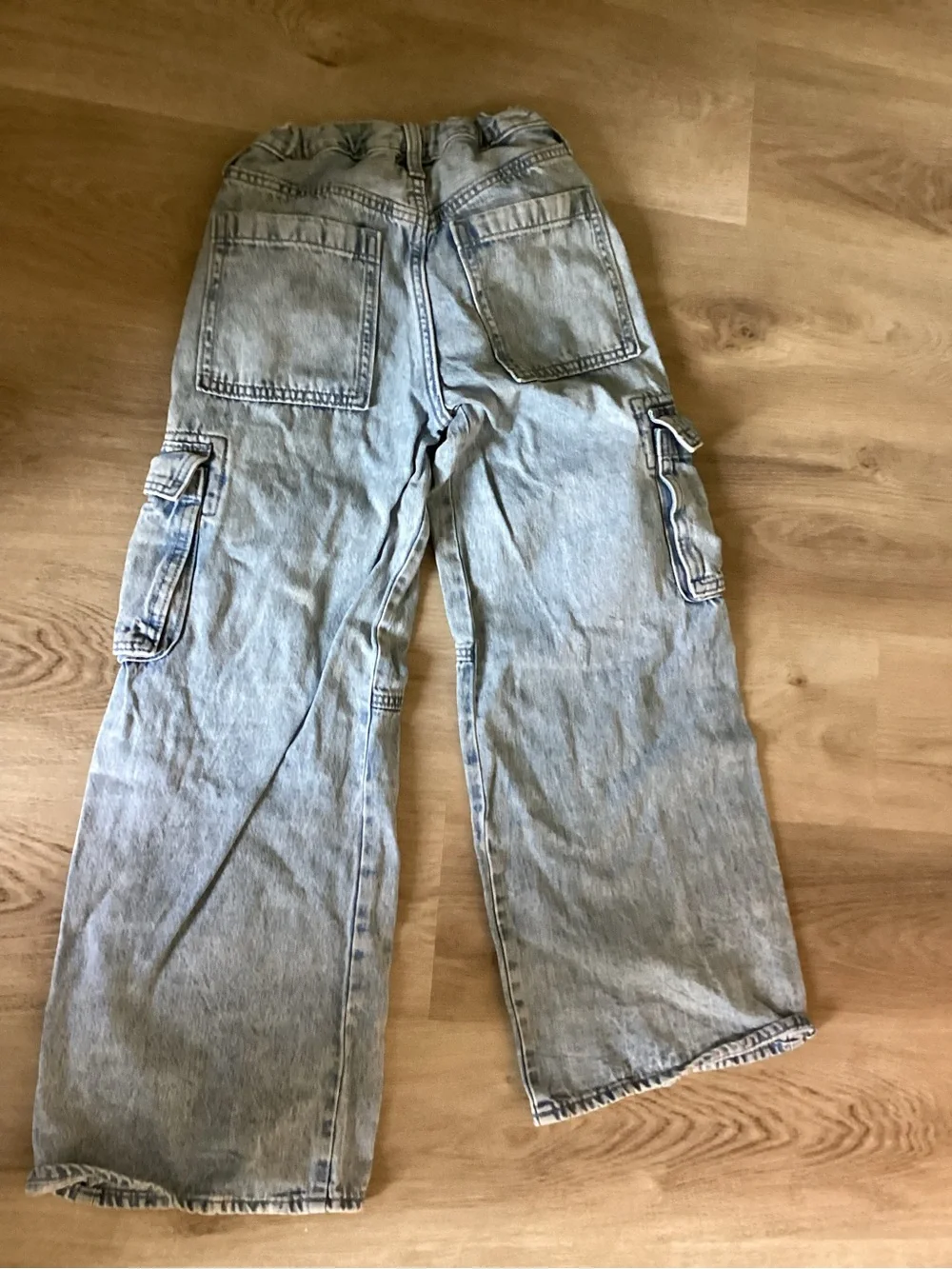 Old Navy Kids Cargo Jeans in Light Blue, Medium Blue & Black